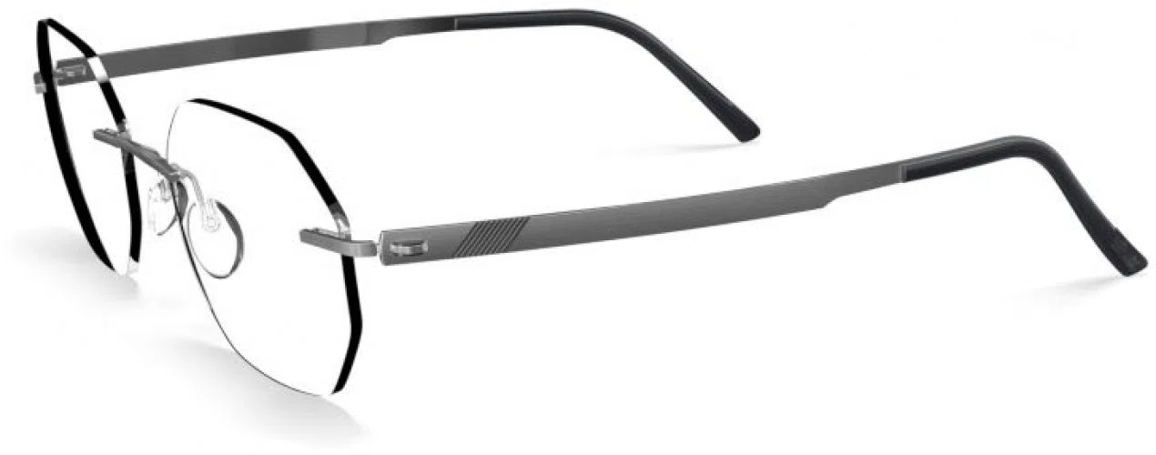 Silhouette Venture Demo Rimless 5558 Eyeglasses - view 10